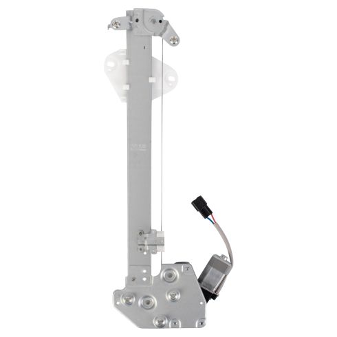 2009-14 Acura TSX Rear Driver & Passenger Side 2 Piece Power Window Motor & Regulator Assembly Set TRQ WRA41871
