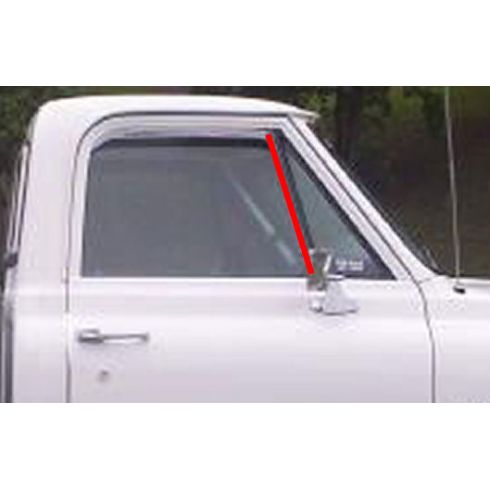 Chevrolet GMC Front Window Glass Run Channel Fairchild Automotive G1007