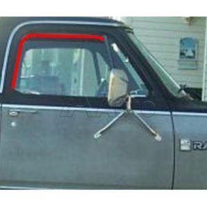 Dodge Front Window Glass Run Channel Fairchild Automotive D1013