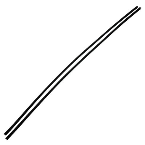 1951-54 Chevrolet Pickup Upper Window Glass Run Channel 2 Piece Set Fairchild Automotive KG1028