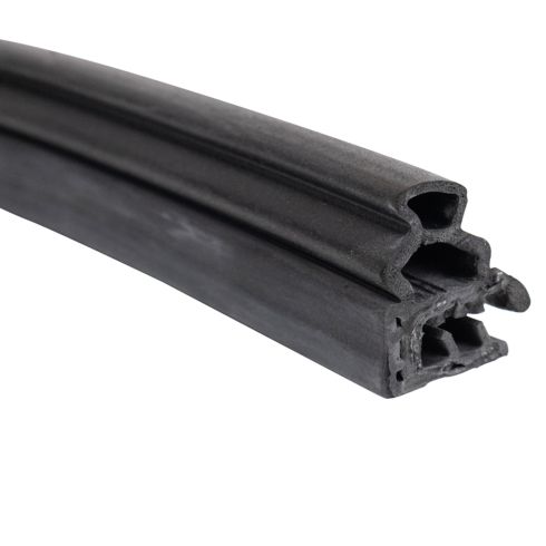 2004-08 Ford F150 Truck Crew Cab Front Passenger Side Body Mounted Door Weatherstrip Seal - Image 2