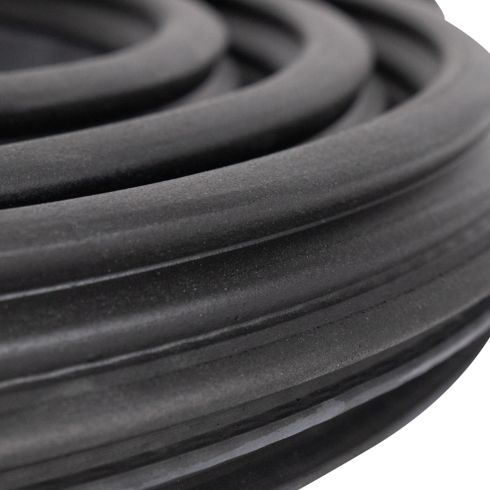 2004-08 Ford F150 Truck Crew Cab Front Passenger Side Body Mounted Door Weatherstrip Seal - Image 3