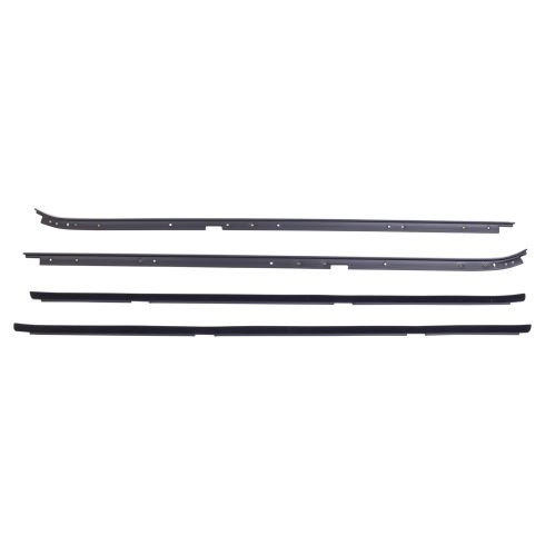 Olds Driver & Passenger Side 4 Piece Door Window Belt Weatherstrip Kit Fairchild Automotive KG2114