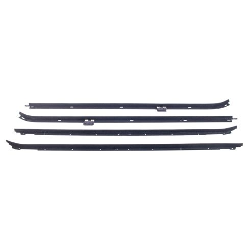 Chevrolet Caprice Impala Driver & Passenger Side 4 Piece Door Window Belt Weatherstrip Kit Fairchild Automotive KG2059