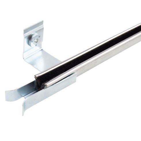 1966-77 Ford Bronco Front Passenger Side Lower Hinge Side Window Glass Run Channel Fairchild Automotive F1021