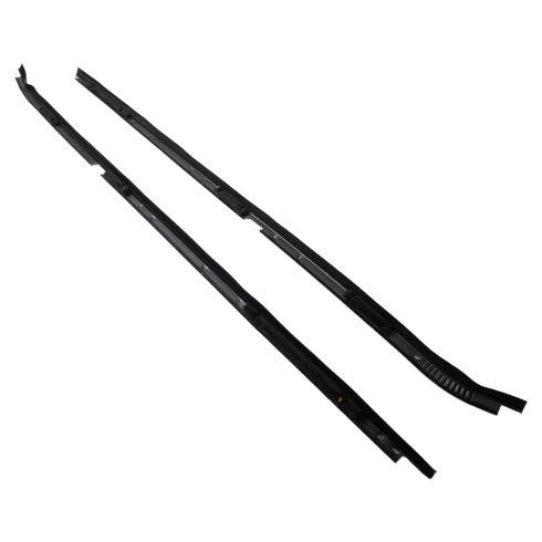 Buick Olds Front Driver & Passenger Side 2 Piece Door Window Belt Weatherstrip Kit Fairchild Automotive KG2190