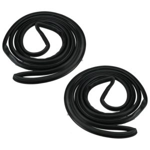 1984-89 Toyota 4Runner Pickup Body Mounted Door Weatherstrip Seal 2 Piece Set TRQ WSA48453
