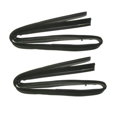 Dodge Plymouth Front Driver & Passenger Side Window Glass Run Channel 2 Piece Set Fairchild Automotive 1AWSK00250