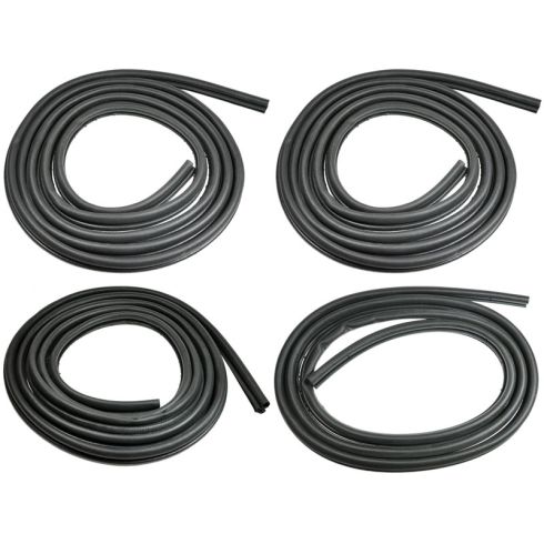 Chevrolet GMC Door Weatherstrip Seal 4 Piece Set Fairchild Automotive 1AWSK00305