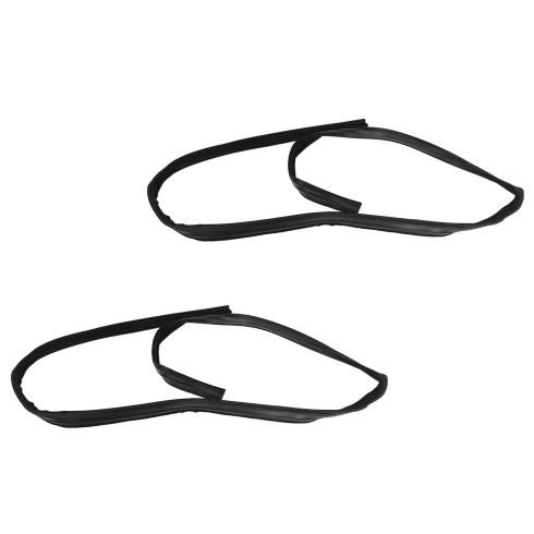 Ford Front Window Glass Run Channel 2 Piece Set Fairchild Automotive 1AWSK00372