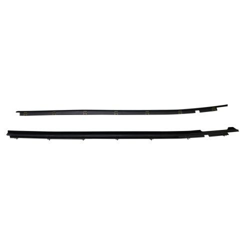 1993-02 Chevrolet Camaro Front Driver & Passenger Side Outer Door Window Belt Weatherstrip Kit Fairchild Automotive KG2105