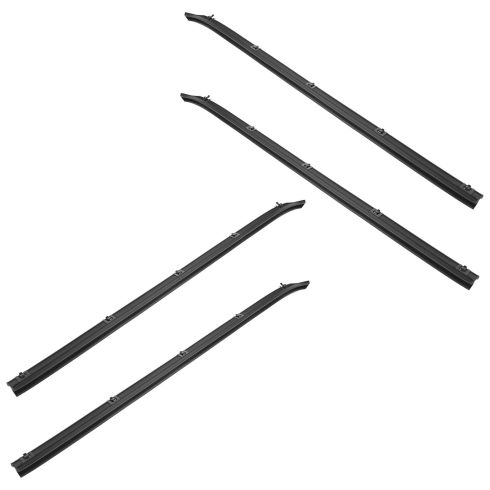 Dodge Plymouth 4 Piece Window Sweep Set Fairchild Automotive 1AWSS00154