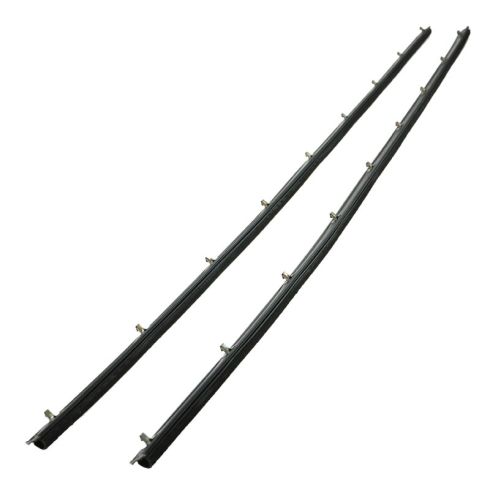 Ford Maverick Mercury Comet Driver & Passenger Side 2 Piece Window Sweep Set Fairchild Automotive KF2075