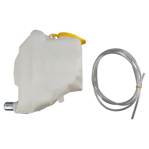 2003-06 Jeep Wrangler with Single Washer Pump Windshield Washer Reservoir TRQ WWA62634