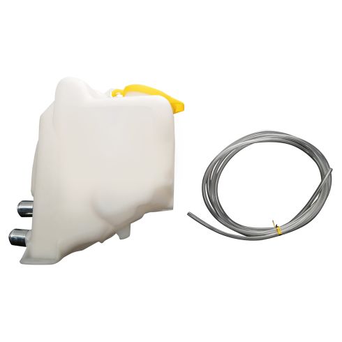 2003-06 Jeep Wrangler with Dual Washer Pump Windshield Washer Reservoir TRQ WWA62635