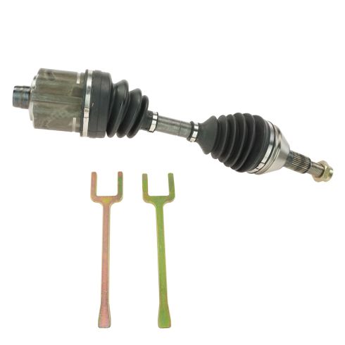 Chevrolet Pontiac Saturn Olds Front Driver & Passenger Side CV Axle Assembly with CV Axle Shaft Popper Tool TRQ CSA37265