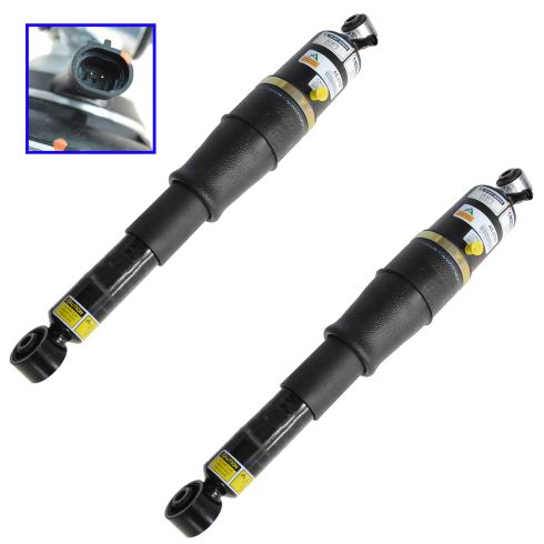 Chevrolet GMC Cadillac Rear 2 Piece Electronic Air Shock Conversion Kit Arnott ARASP00032