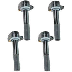 2001-05 Honda Civic L4 1.7L 4 Piece Ignition Coil Set Delphi DEERK00067