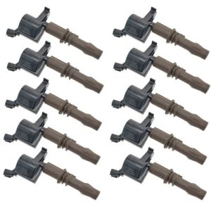 Ford 10 Piece Ignition Coil Set Delphi DEERK00079