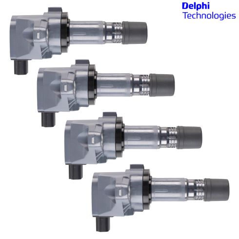 Honda Civic HR-V Acura ILX 4 Piece Ignition Coil Set Delphi DEERK00097