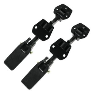 International Driver & Passenger Side Hood Latch & Catch Bracket 2 Piece Set Dorman HD Solutions DMBMK00014