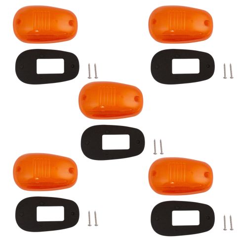 Dodge Ram 1500 2500 3500 Roof Running Light 5 Piece Set Dorman Help DMLPP00004