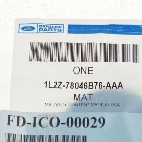 Ford Lincoln Mercury Console Mounted Cup Holder Mat Ford OEM 1L2Z-78046B76-AAA
