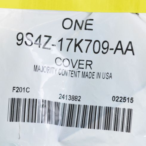 2008-11 Ford Focus Front Driver Side Textured Black Mirror Interior Trim Panel Ford OEM 9S4Z-17K709-AA