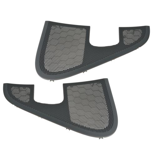 Ford F150 Front Door Panel Mounted Speaker Grille Cover 2 Piece Set Ford OEM FDIMK00061