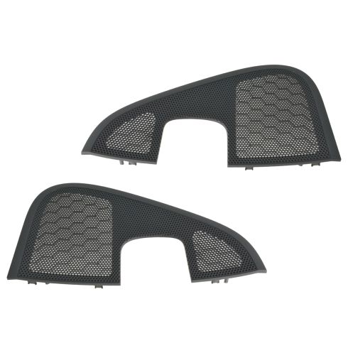 Ford F150 Front Door Panel Mounted Speaker Grille Cover 2 Piece Set Ford OEM FDIMK00061