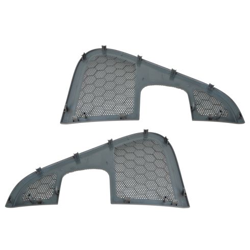 Ford F150 Front Door Panel Mounted Speaker Grille Cover 2 Piece Set Ford OEM FDIMK00061