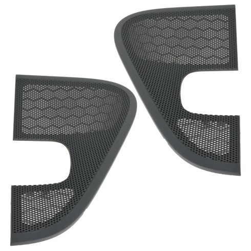 Ford F150 Front Door Panel Mounted Speaker Grille Cover 2 Piece Set Ford OEM FDIMK00061
