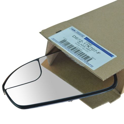 2013-16 Ford Fusion without Blind Spot Information System Driver Side Memory Mirror Glass Ford OEM DS7Z-17K707-F