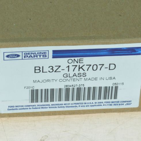 2011-14 Ford F150 Truck Driver Side Mirror Glass Ford OEM BL3Z-17K707-D