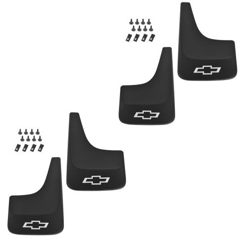 Chevrolet Mud Flap 4 Piece Set General Motors OEM GMBMK00005