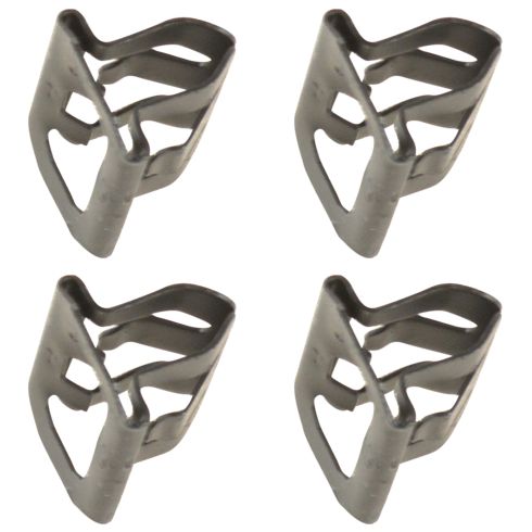 Chevrolet Grille Mounted Retainer Clip 4 Piece Set General Motors OEM GMBMK00110