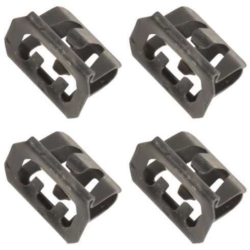 Chevrolet Grille Mounted Retainer Clip 4 Piece Set General Motors OEM GMBMK00110