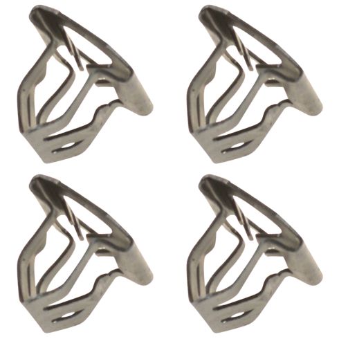 Chevrolet Grille Mounted Retainer Clip 4 Piece Set General Motors OEM GMBMK00110