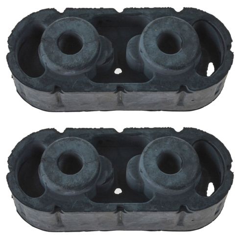 Chevrolet GMC Cadillac Hummer 2 Piece Exhaust Hanger Insulator Set General Motors OEM GMEEK00018