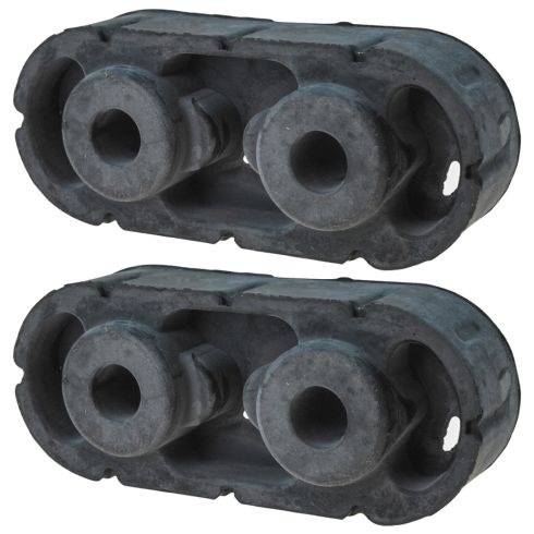 Chevrolet GMC Cadillac Hummer 2 Piece Exhaust Hanger Insulator Set General Motors OEM GMEEK00018