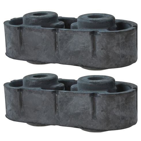 Chevrolet GMC Cadillac Hummer 2 Piece Exhaust Hanger Insulator Set General Motors OEM GMEEK00018