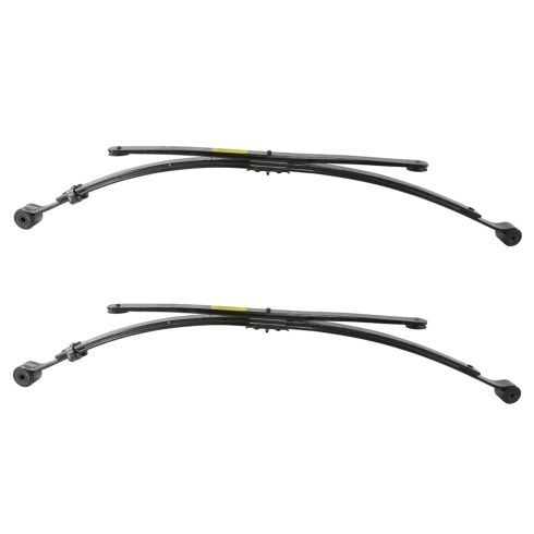 Chevrolet GMC Rear Driver & Passenger Side Leaf Spring 2 Piece Set General Motors OEM GMSFK00016