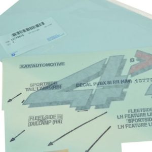 Chevrolet GMC Bed Mounted Decal General Motors OEM 15779675