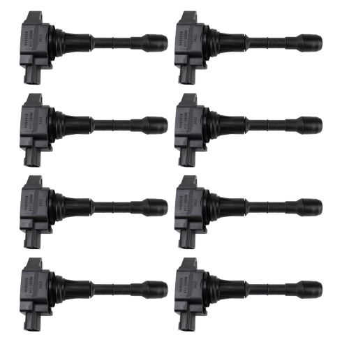 Infiniti FX50 M56 Q70 Q70L QX70 8 Piece Ignition Coil Set Hitachi Automotive HIERK00011