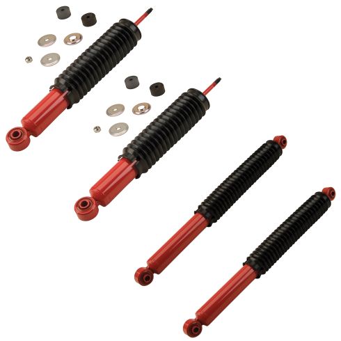 Chevrolet GMC Front & Rear 4 Piece Shock Absorber Set KYB MonoMax KYSSP00128
