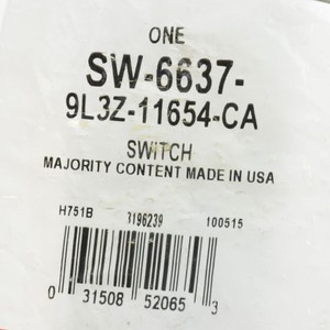 Ford Headlight Switch Motorcraft SW6637