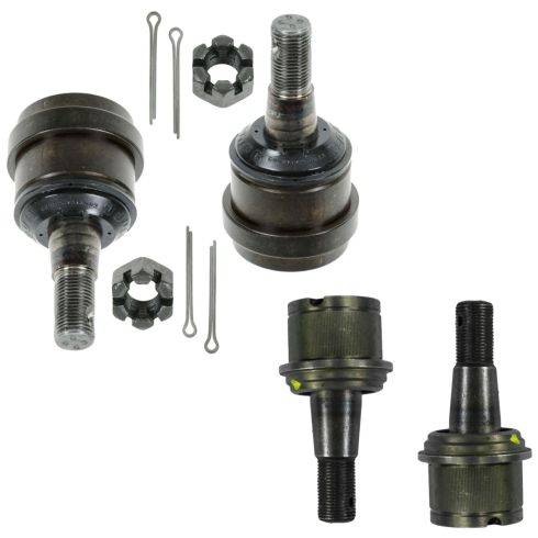 2000-02 Dodge Ram 2500 3500 Front Driver & Passenger Side 4 Piece Ball Joint Set MOOG MGSBS00037