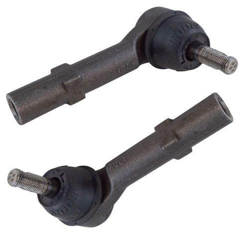Chevrolet GMC Cadillac Front Driver & Passenger Side 2 Piece Tie Rod Set MOOG MGSFK00135