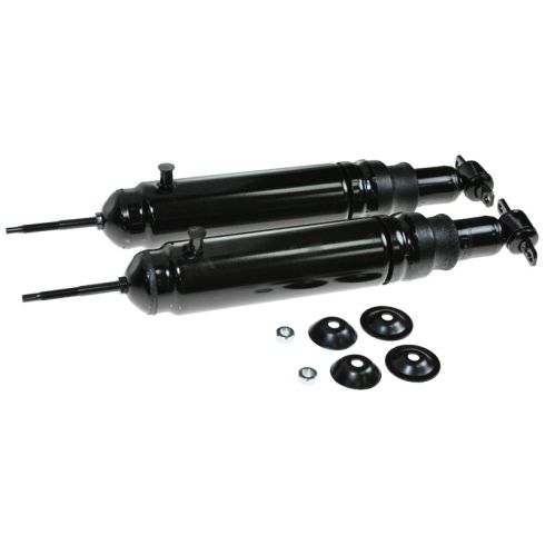 Buick Cadillac Pontiac Olds Rear Driver & Passenger Side 2 Piece Air Shock Set Monroe Max-Air MA822