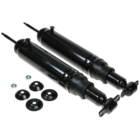 Buick Cadillac Pontiac Olds Rear Driver & Passenger Side 2 Piece Air Shock Set Monroe Max-Air MA822